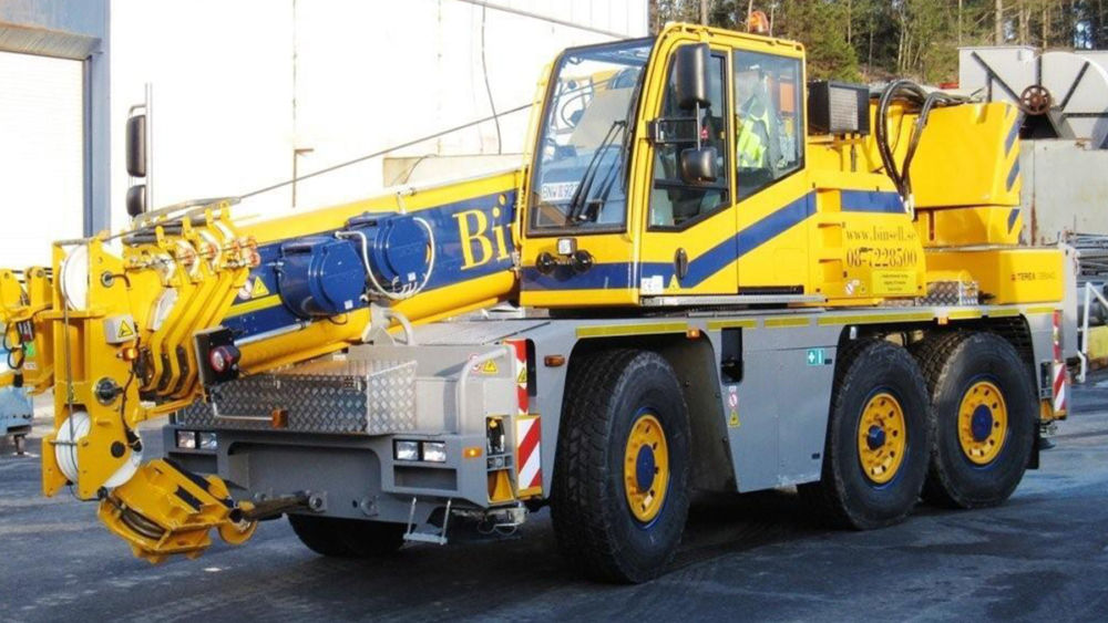 Hyra mobilkran