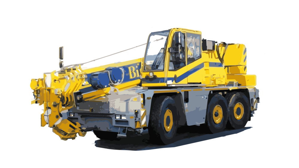 Demag AC40 16färger trekvarts