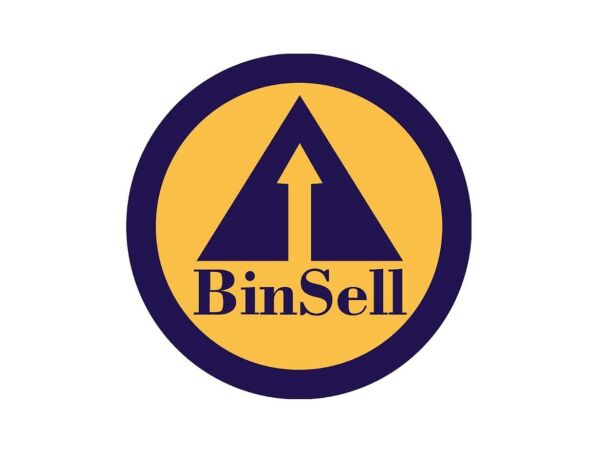 Binsell logo bred+
